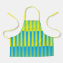 Search for blue green aprons Striped