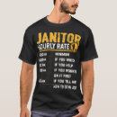 Search for funny janitor tshirts Custodian