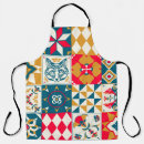 Search for mosaic aprons Illustration