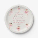 Search for ballerina baby shower plates A little ballerina