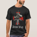 Search for deus vult tshirts Crusader