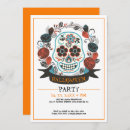 Search for colourful halloween invitations Floral
