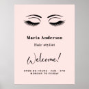 Search for beauty salon makeup artist posters Lashes