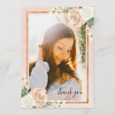 Search for graduation party thank you cards Floral