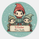 Search for cartoon elf stickers Snow