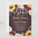 Search for sunflower mason jar bridal shower invitations Wood