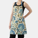 Search for vintage paisley aprons Blue