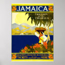 Search for jamaica vintage travel posters Caribbean