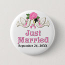 Search for just married badges Bride