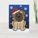 Search for mastiff christmas cards Xmas