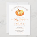 Search for watercolor pumpkin baby shower invitations Autumn