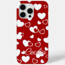 Search for valentines day iphone 15 pro max cases Red