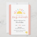 Search for miracle baby shower invitations Modern