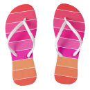 Search for pink and orange thongs Pattern