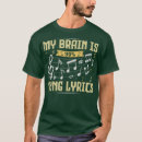 Search for funny song lyrics tshirts Guitar