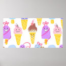 Search for kawaii ice cream posters Background