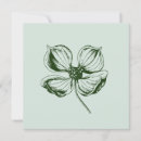 Search for dogwood invitations Simple