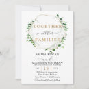 Search for golden frame wedding invitations Green