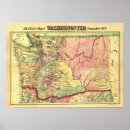 Search for territorial maps posters Washington