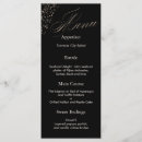 Search for black menus Timeless
