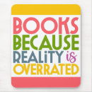 Search for library books mousepads Book lover