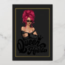 Search for black haired invitations Trendy