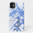Search for white lily iphone cases Blue