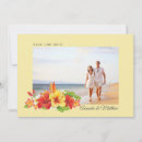 Search for tropical floral save the dates Simple