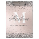 Search for pink glitter clipboards Elegant