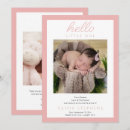 Search for two sided birth announcement cards Photo collage