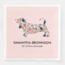 Search for dachshund napkins Dackel