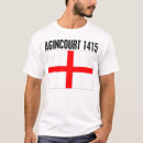 Search for agincourt tshirts England