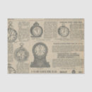 Search for clock tissue paper Antique