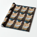 Search for orange tabby cat wrapping paper Animal