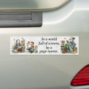 Search for librarian bumper stickers School
