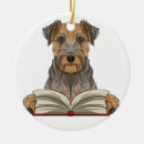 Search for airedale terrier christmas tree decorations Cute