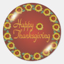 Search for thanksgiving sunflower stickers Yellow