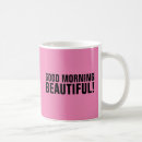 Search for good morning beautiful coffee mugs Wife