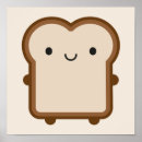 Search for toasted bread posters Kawaii