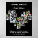 Search for memorial collage posters In loving memory