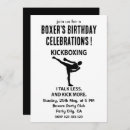 Search for boxer invitations Kickboxing