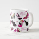 Search for high heel shoe mugs Pink