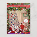Search for bad santa cards invites Humour