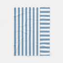 Search for blue and white stripes blankets Simple