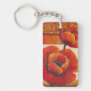 Search for poppy key rings Flowers