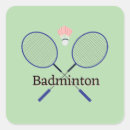 Search for badminton design stickers Shuttlecock