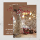 Search for star tree christmas invitations Gold