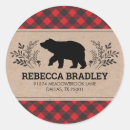 Search for circle red labels rustic