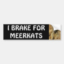 Search for i brake for wildlife bumper stickers Funny