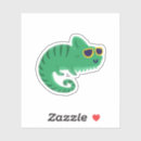 Search for cute chameleon stickers Illustration